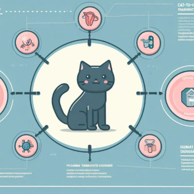 بیماری های قابل انتقال از گربه به انسان