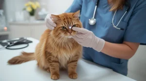 معاینه گربه برای بیماری مسری در همراه پت 1404